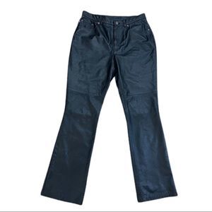 Ralph Lauren Leather Pants. Black. Size 12. Great Condition!